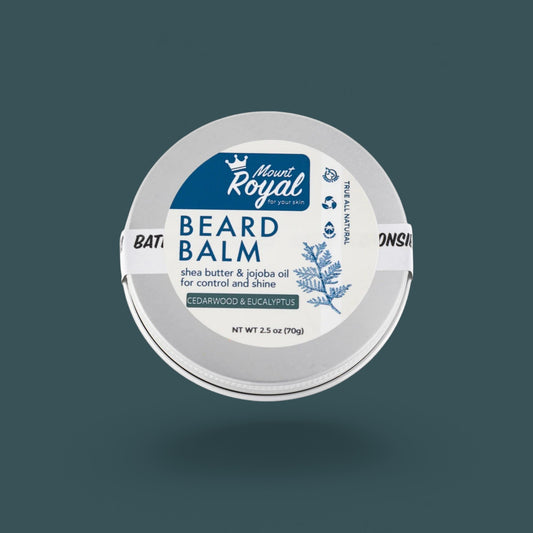 Cedarwood & Eucalyptus Beard Balm – Hydrating & Conditioning Grooming Balm