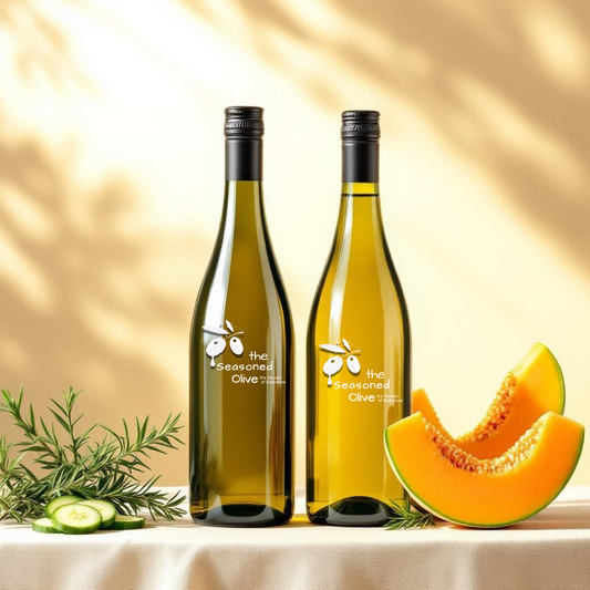 Cool & Zesty: Rosemary Olive Oil & Cucumber Melon White Balsamic