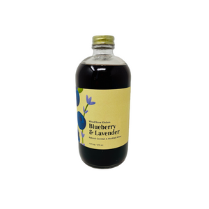 Wood Stove Kitchen - Blueberry and Lavender Cocktail & Drink Mix, 16 fl oz