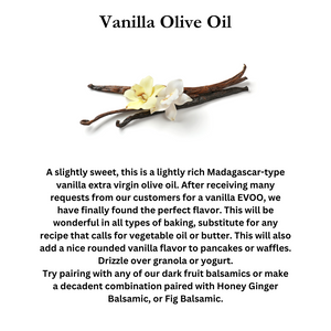 Vanilla Olive Oil