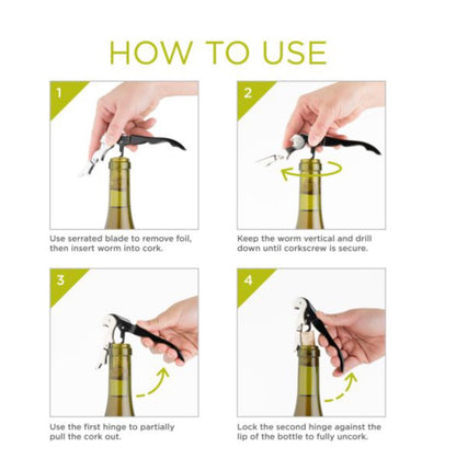 Truetap | Assorted Double-Hinged Corkscrews