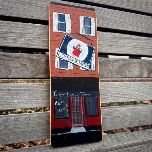 Linda Amtmann Wooden Planks- lighthouse