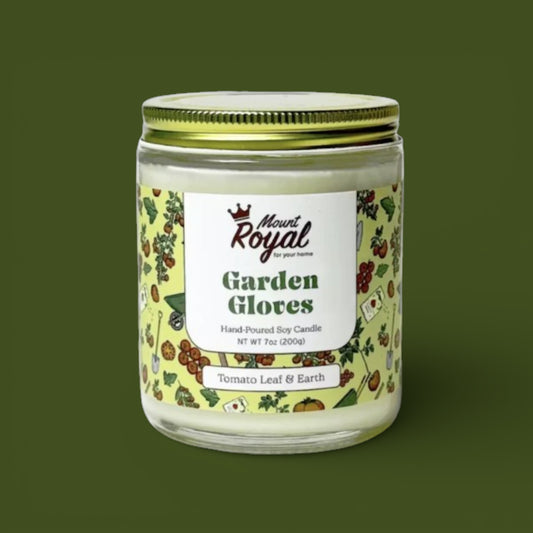 Garden Gloves Candle