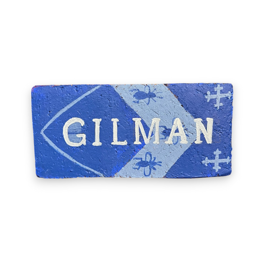 Linda Amtmann Hand Painted Brick-  Gilman
