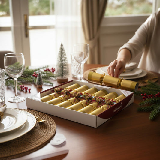 Christmas Party Crackers - Ring O Bells Gold