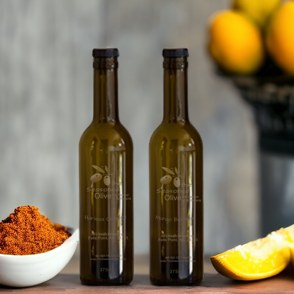 Perfect Pairings- Mango White Balsamic/Harissa Olive Oil