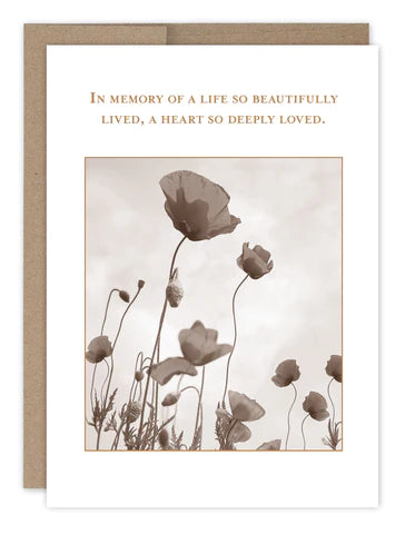 Shannon Martin Design - In Memory of a Life So Beautifully Lived