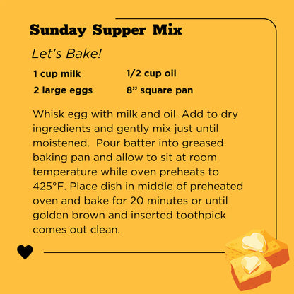 Love & Cornbread - Sunday Supper Cornbread Mix