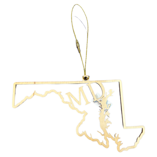 Leroy Christmas Ornaments MD State