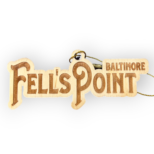 Leroy Christmas Ornaments Fell's Point Text