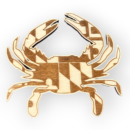 Leroy Magnets MD Flag Crab