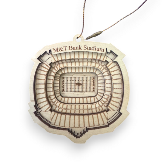 Leroy Christmas Ornaments M&T Bank Stadium 3D