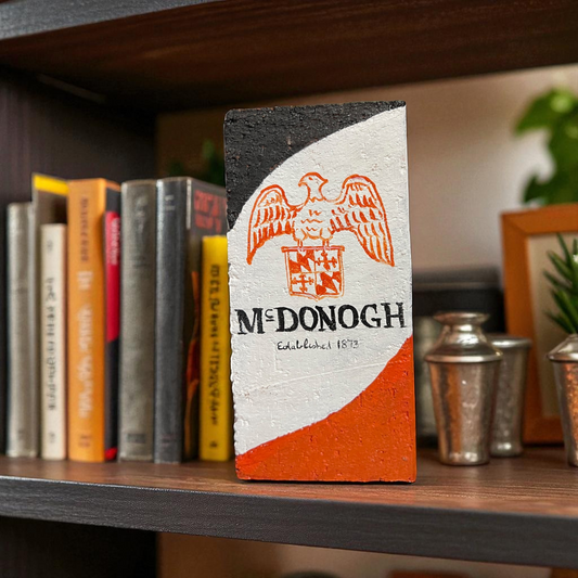 Linda Amtmann Hand Painted Brick-  McDonogh