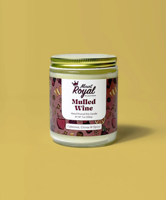 Mulled Wine Soy Wax Candle – Mount Royal Soaps