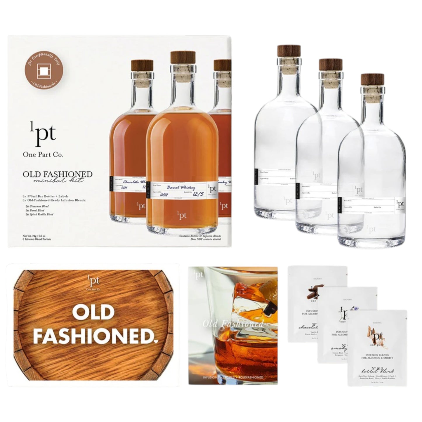 One Part Co. MiniBar Kit - Old fashioned