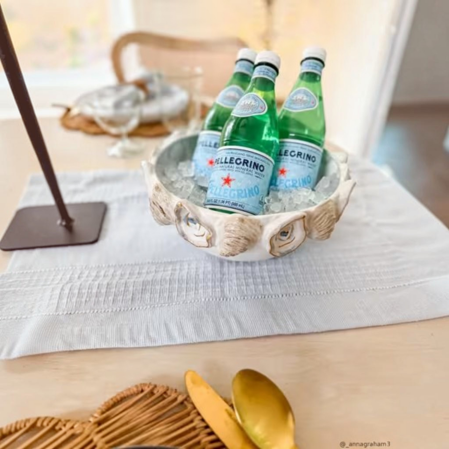 Oyster Ceramic Serving Bowl