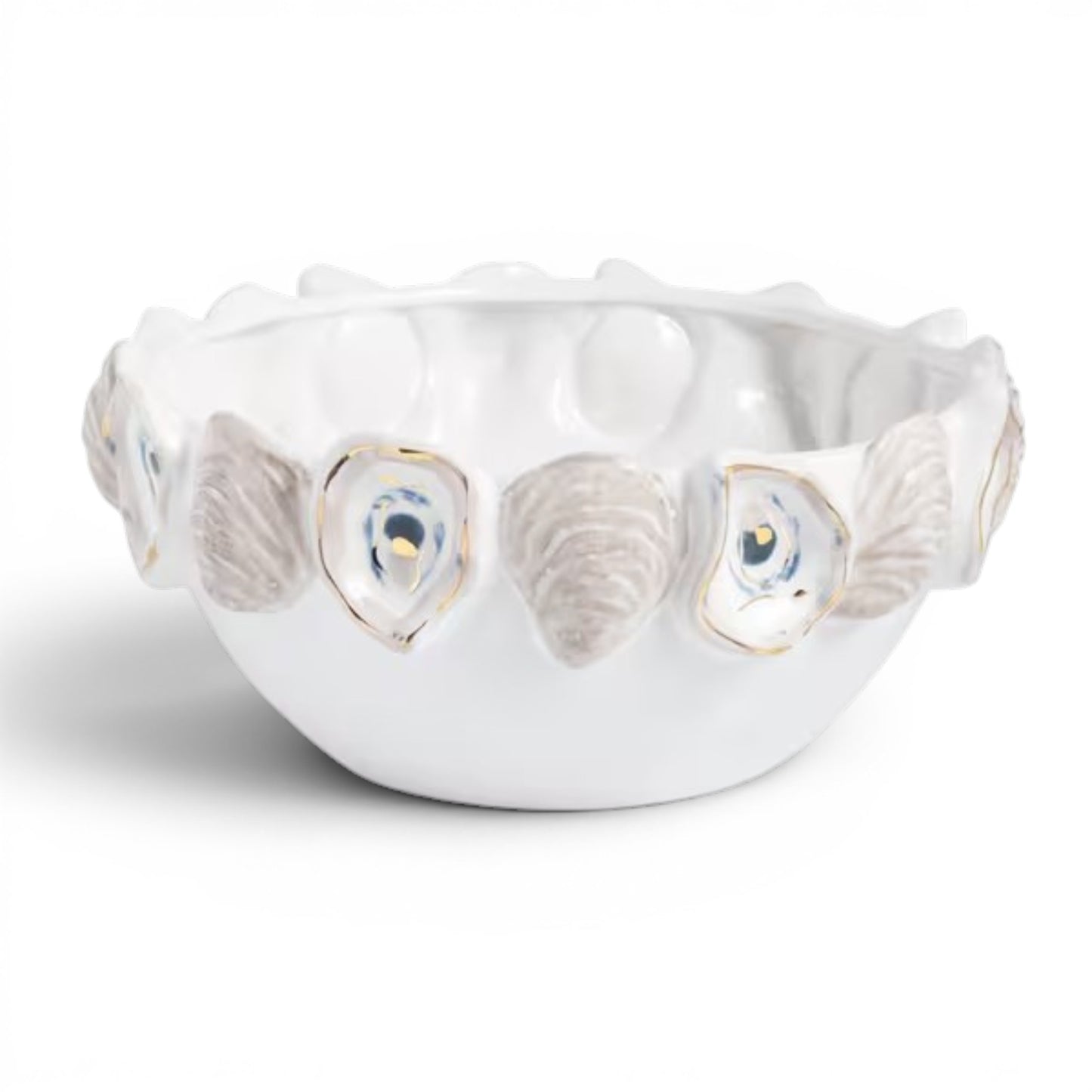 Oyster Ceramic Serving Bowl