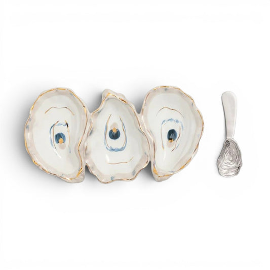 Oyster Triple Tidbit Set
