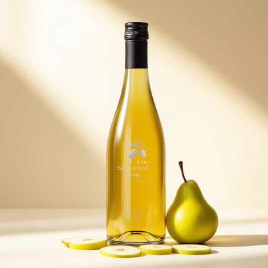 Pear White Balsamic Vinegar – Light, Fruity & Naturally Sweet for Dressings, Cheese & Glazes