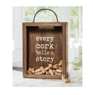 Every Cork Has A Story Display Box