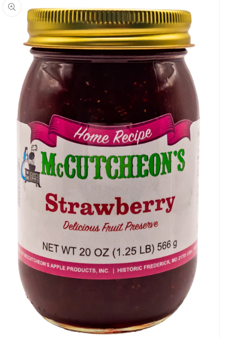 McCutcheon's Strawberry Preserves- Pint
