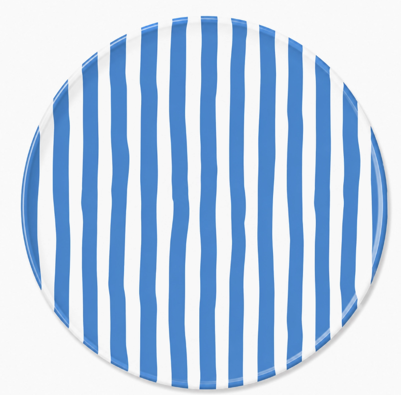 8" Vitamin Sea Shell Shatterproof Plates (Set of 4 Plates)