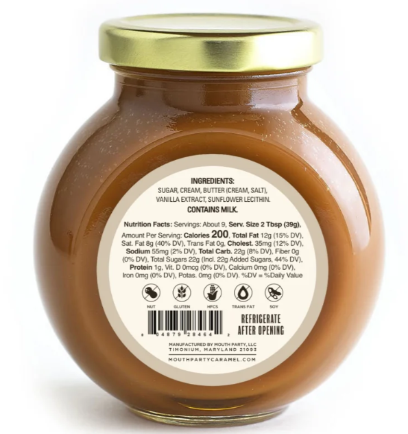 Mouth Party Original Caramel Sauce