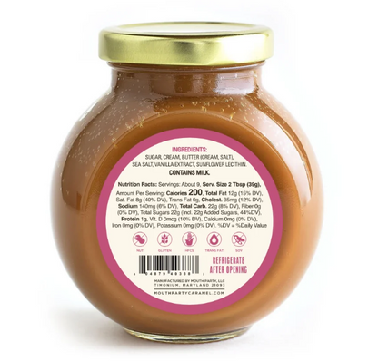 Mouth Party Sea Salt Caramel Sauce