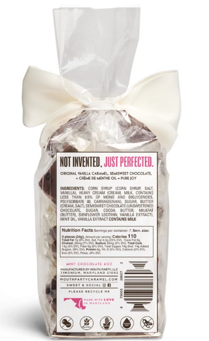 Mouth Party Limited Time Flavor | Mint Chocolate 6oz. Bag
