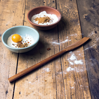 9.5" Teak Spatula - Handcrafted in Bali