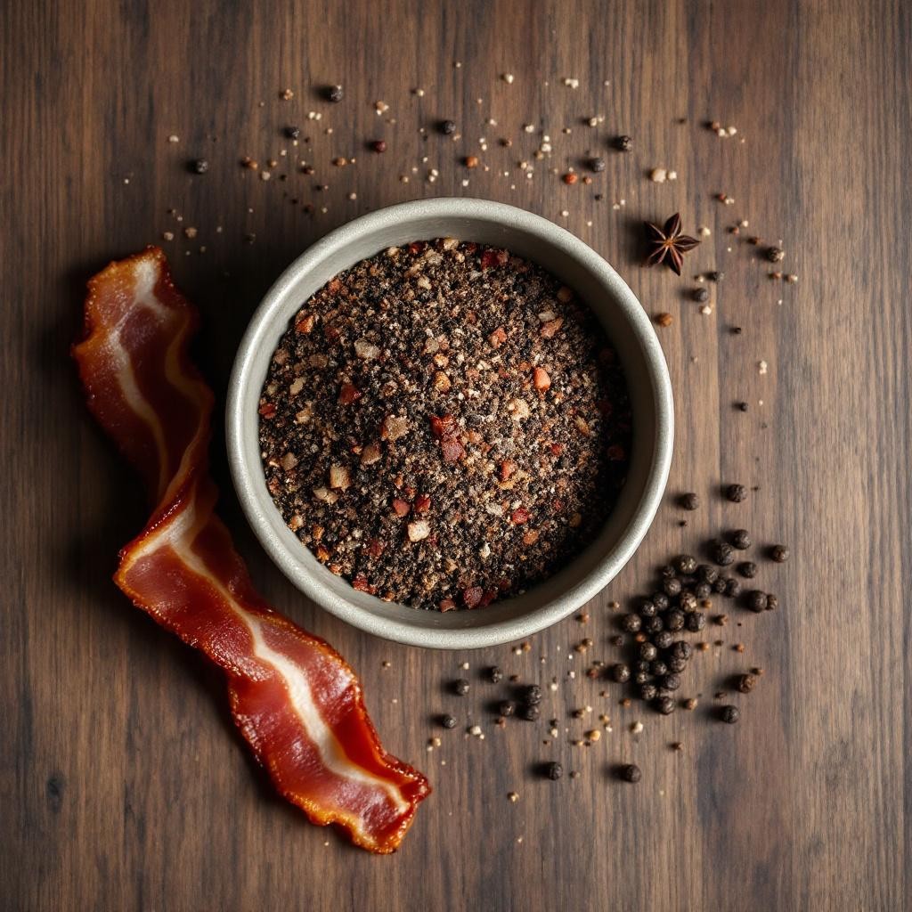Smoked Peppered Bacon Sea Salt