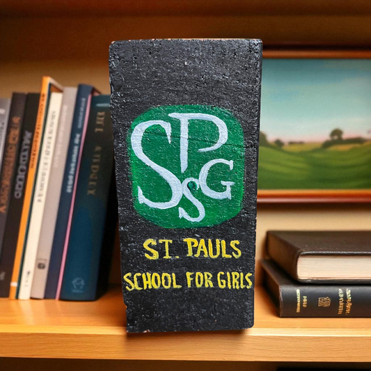 Linda Amtmann Hand Painted Brick-  St Pauls School For Girls