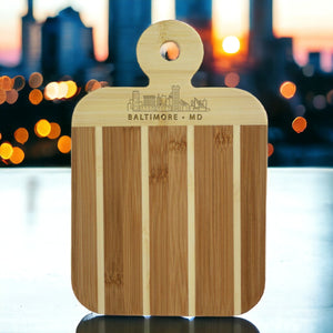 Totally Bamboo - Baltimore City Skyline Paddle Board