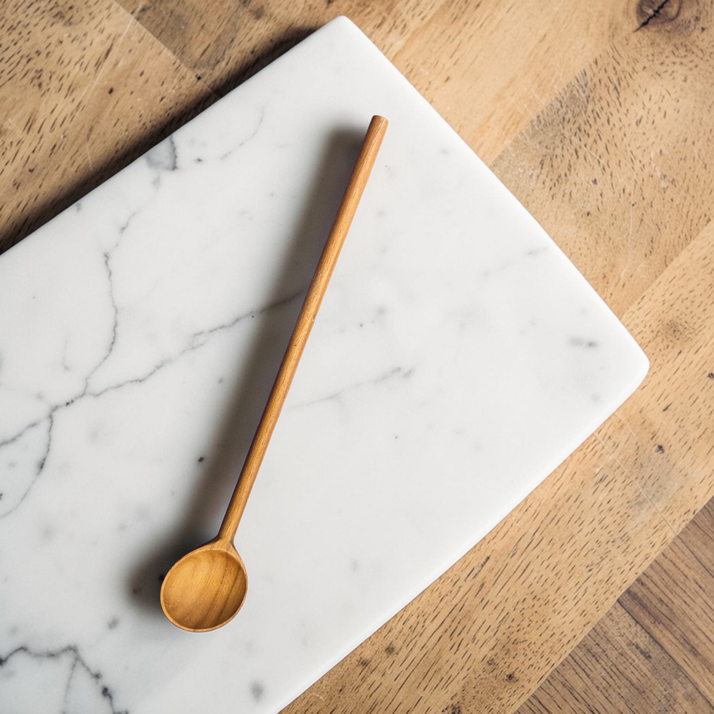 9" Teak Spoon - Handcrafted in Bali