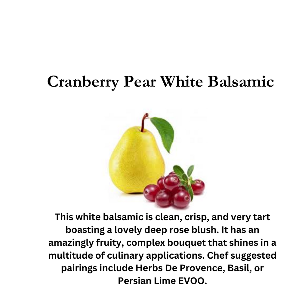 Cranberry Pear White Balsamic