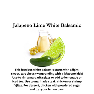 Jalapeno Lime White Balsamic