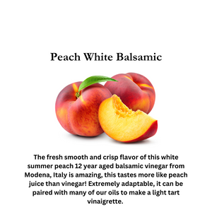 Peach White Balsamic