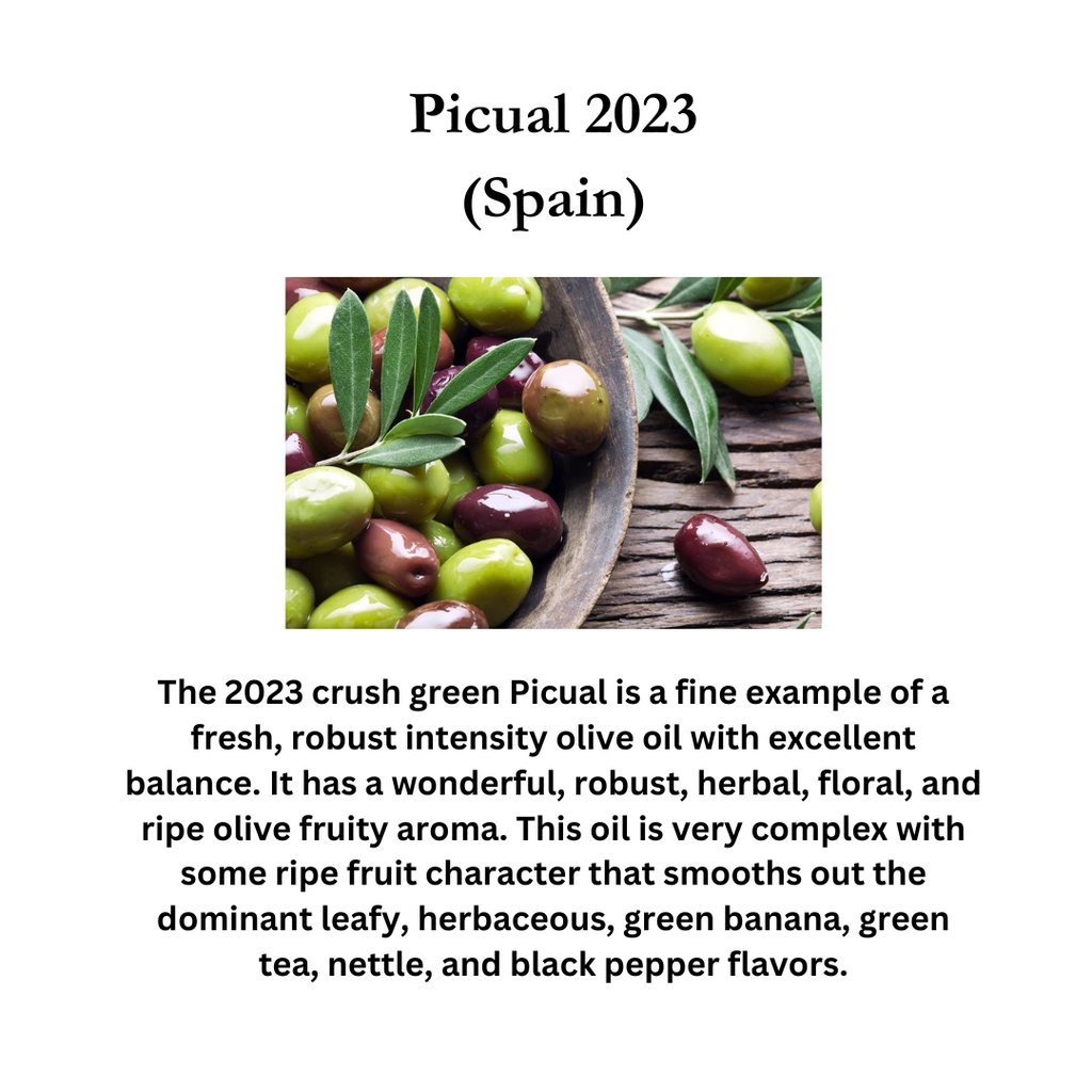 Picual Extra Virgin Olive Oil 2023 (Spain)