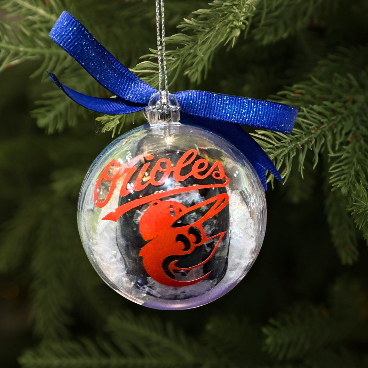 My Therapy Creations- Orioles Helmet Ornament