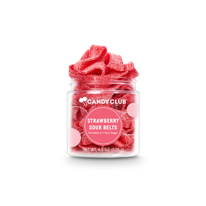 Candy Club - Strawberry Sour Belt Candies