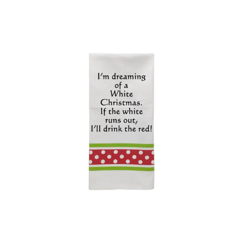 I'm Dreaming of White Christmas Christmas Towel