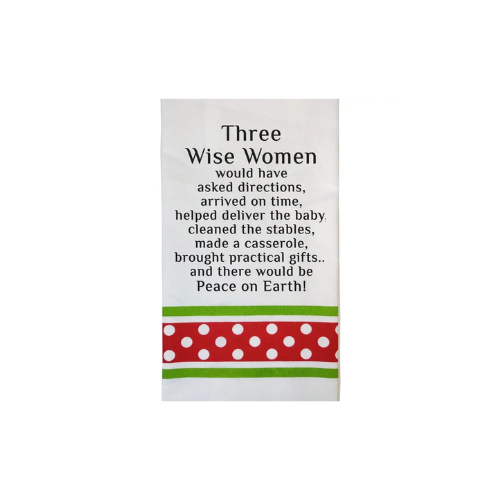 Three Wise Women..Peace On Earth! Christmas Towel