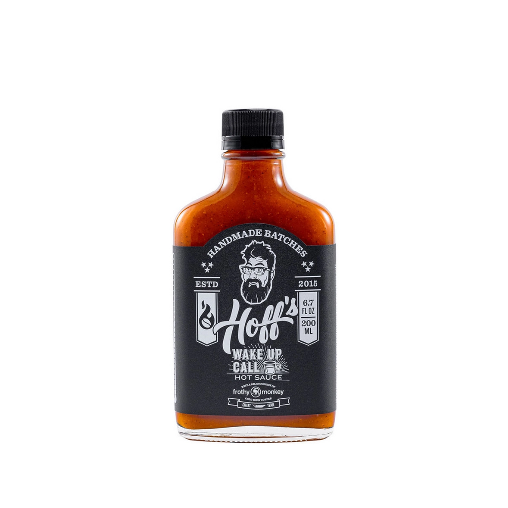 Hoff & Pepper - Wake Up Call - Hoff's Sweet/Spicy Hot Sauce w/ Coffee