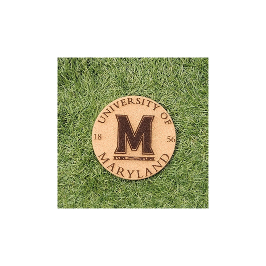 Leroy Cork Coasters University of Maryland