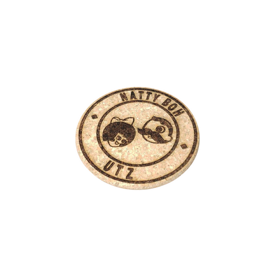 Leroy Cork Coasters Natty Boh Utz