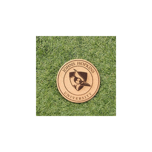 Leroy Cork Coasters Johns Hopkins Blue Jay