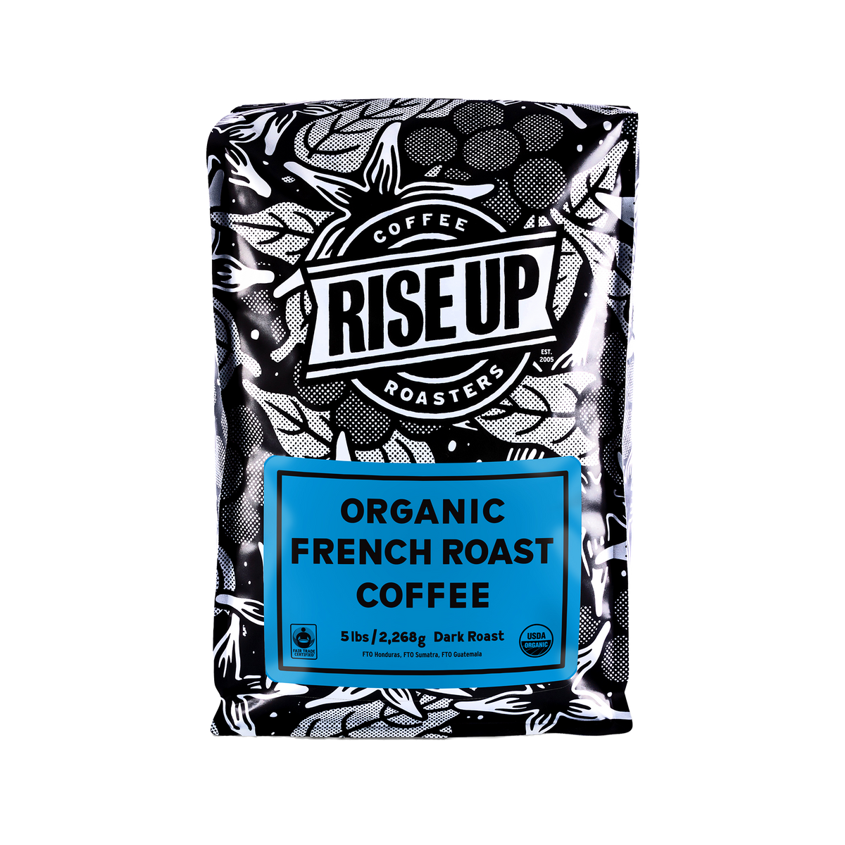 Organic French Roast: Whole Bean / 12oz