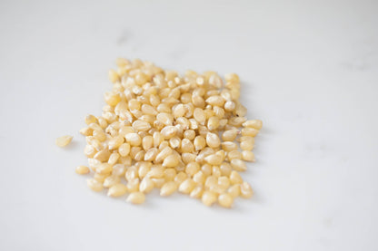 14oz Bottle of Medium White Hulless Popcorn