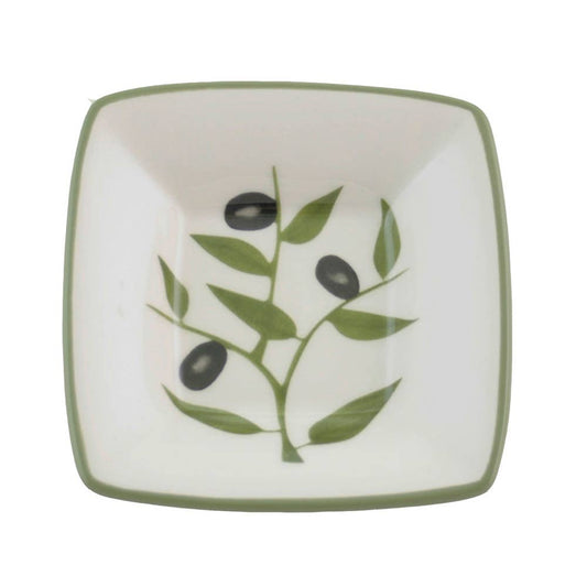 Out of the Woods - Small Square Bow Olive Branch