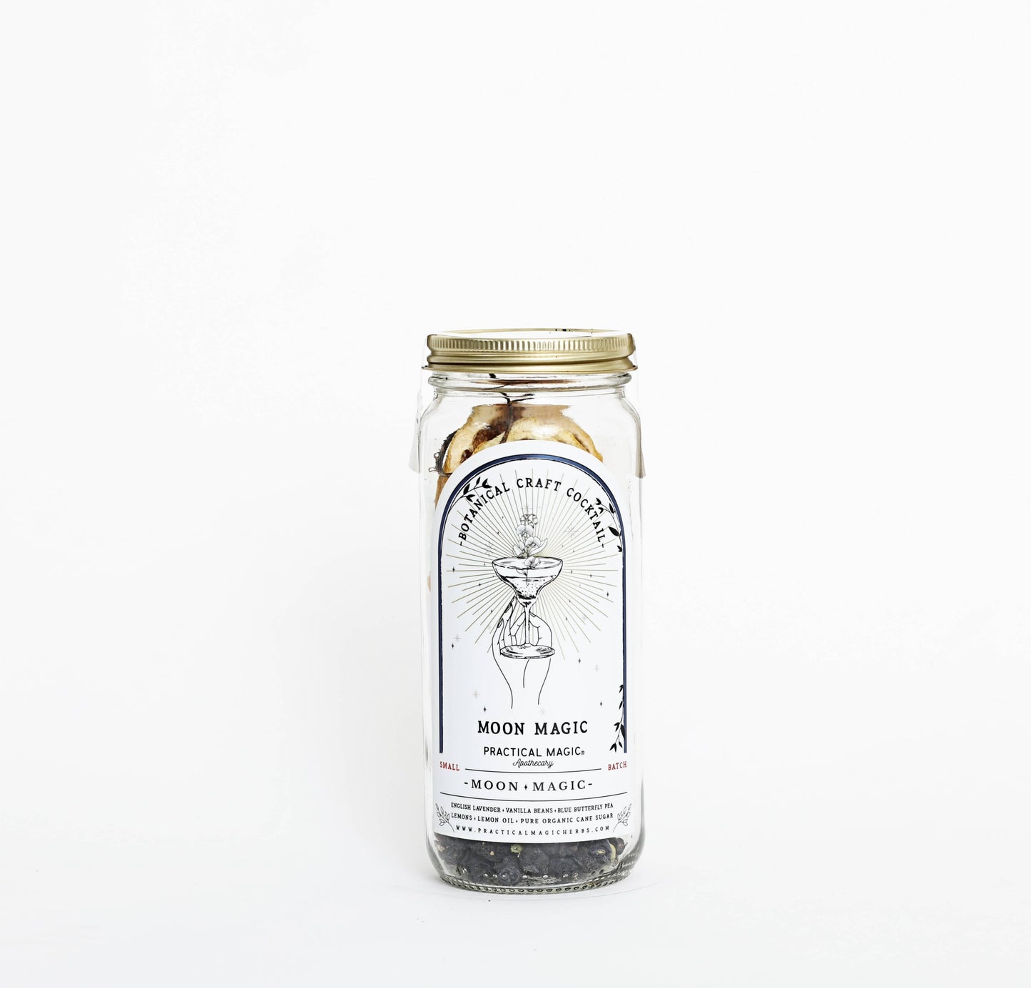 Moon Magic Martini Craft Cocktail Infusion Drink Kit -Jar: Small